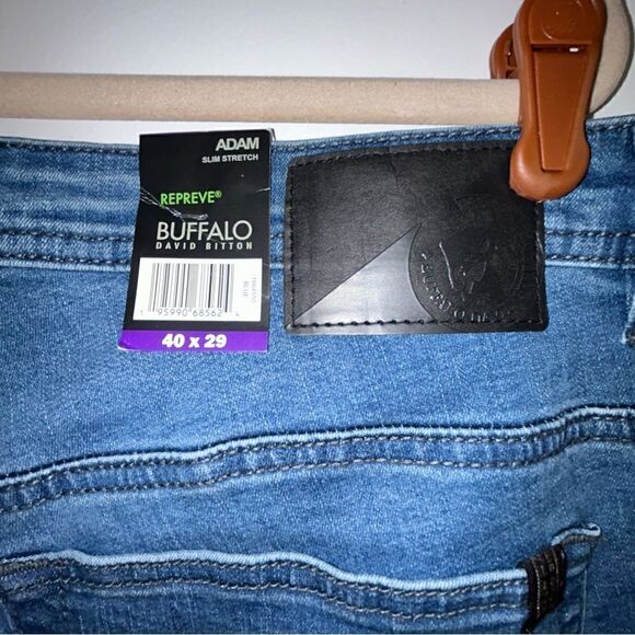 New, Buffalo David Bitton Adam Slim Stretch Denim Jeans - Picture 5 of 7